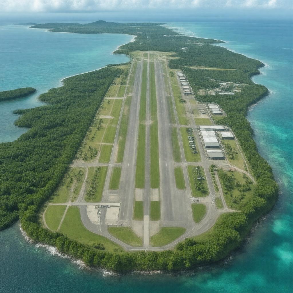 AI-created image of Andersen Air Force Base
