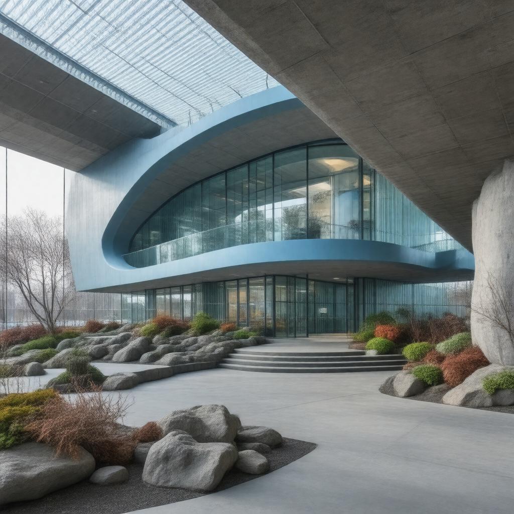 Click to view larger image AI-created image of Anderson Cabot Center for Ocean Life