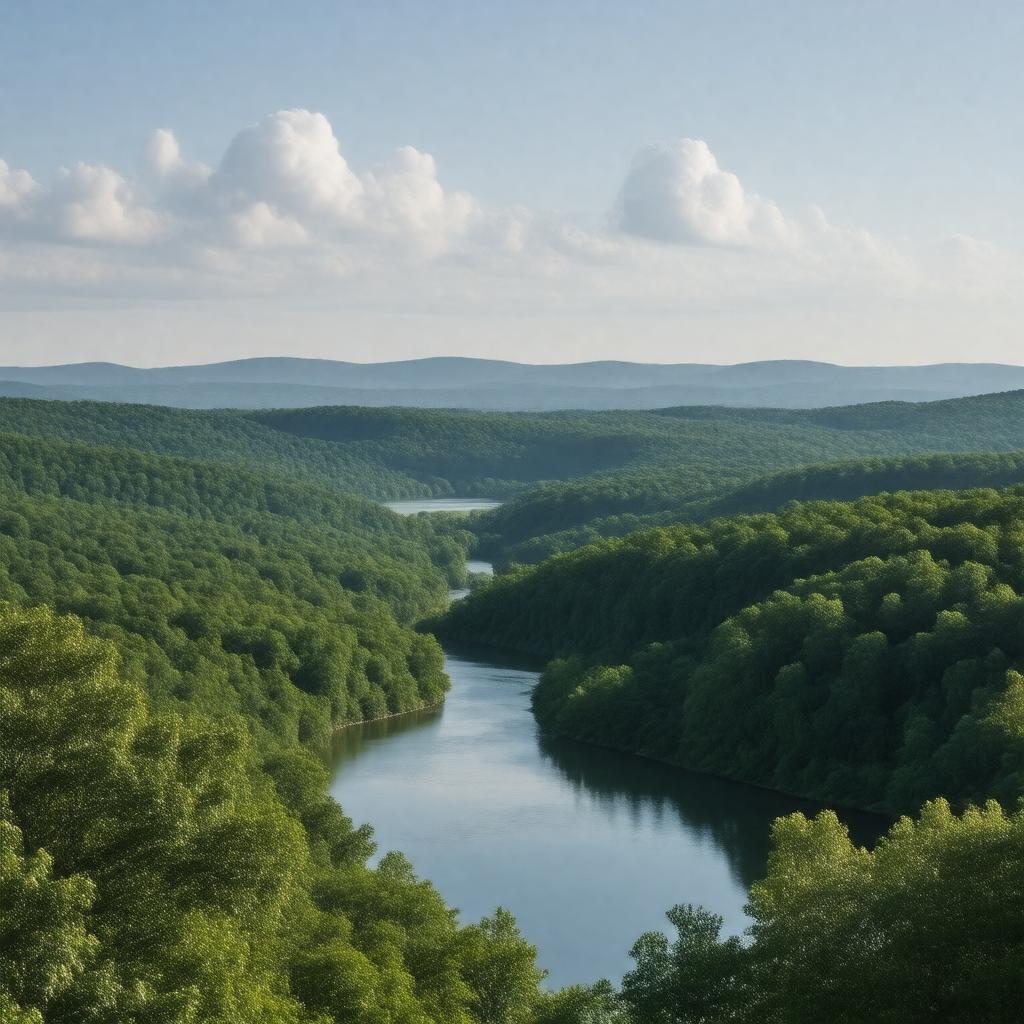 AI-created image of Anderson County, Tennessee