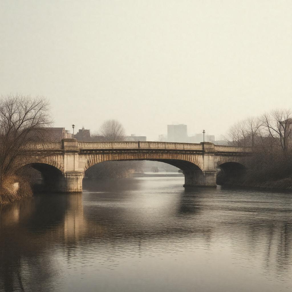 AI-created image of Anderson Memorial Bridge