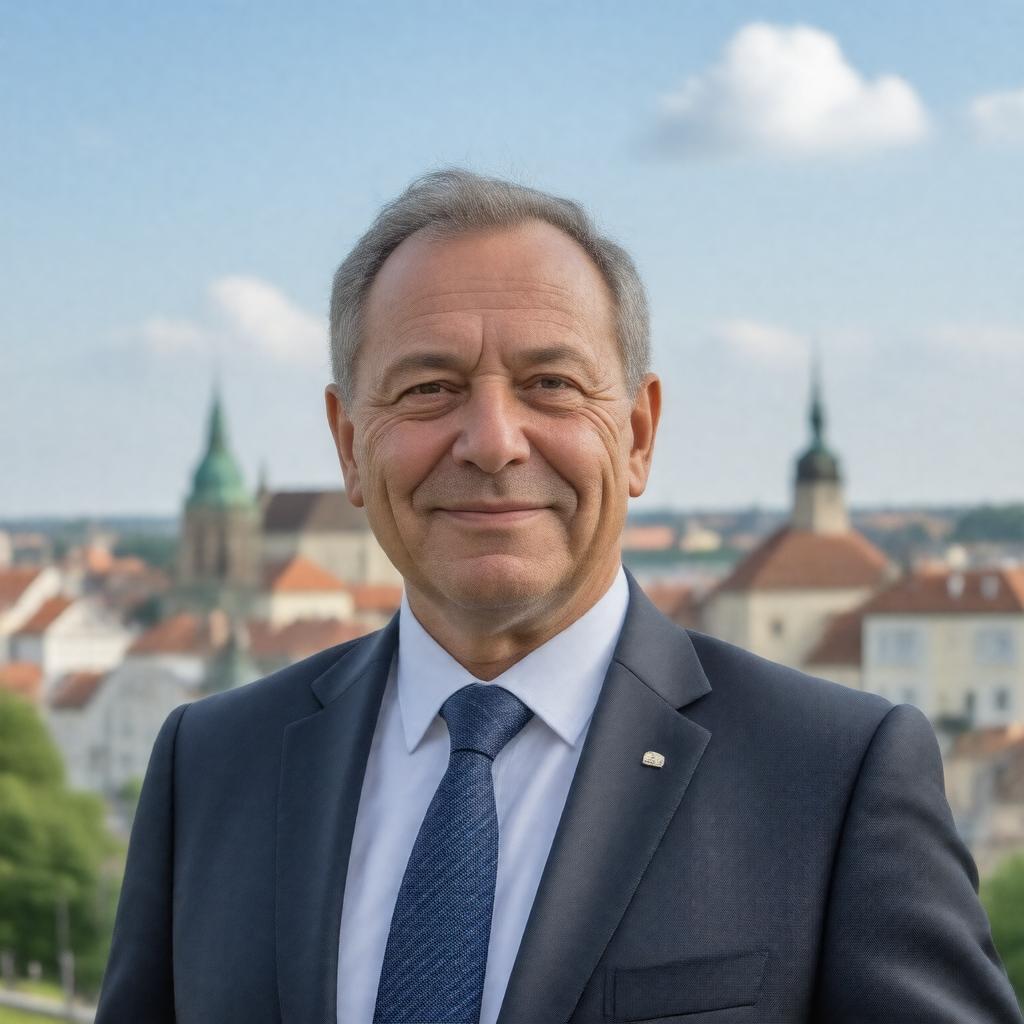 Click to view larger image AI-created image of András Cser-Palkovics