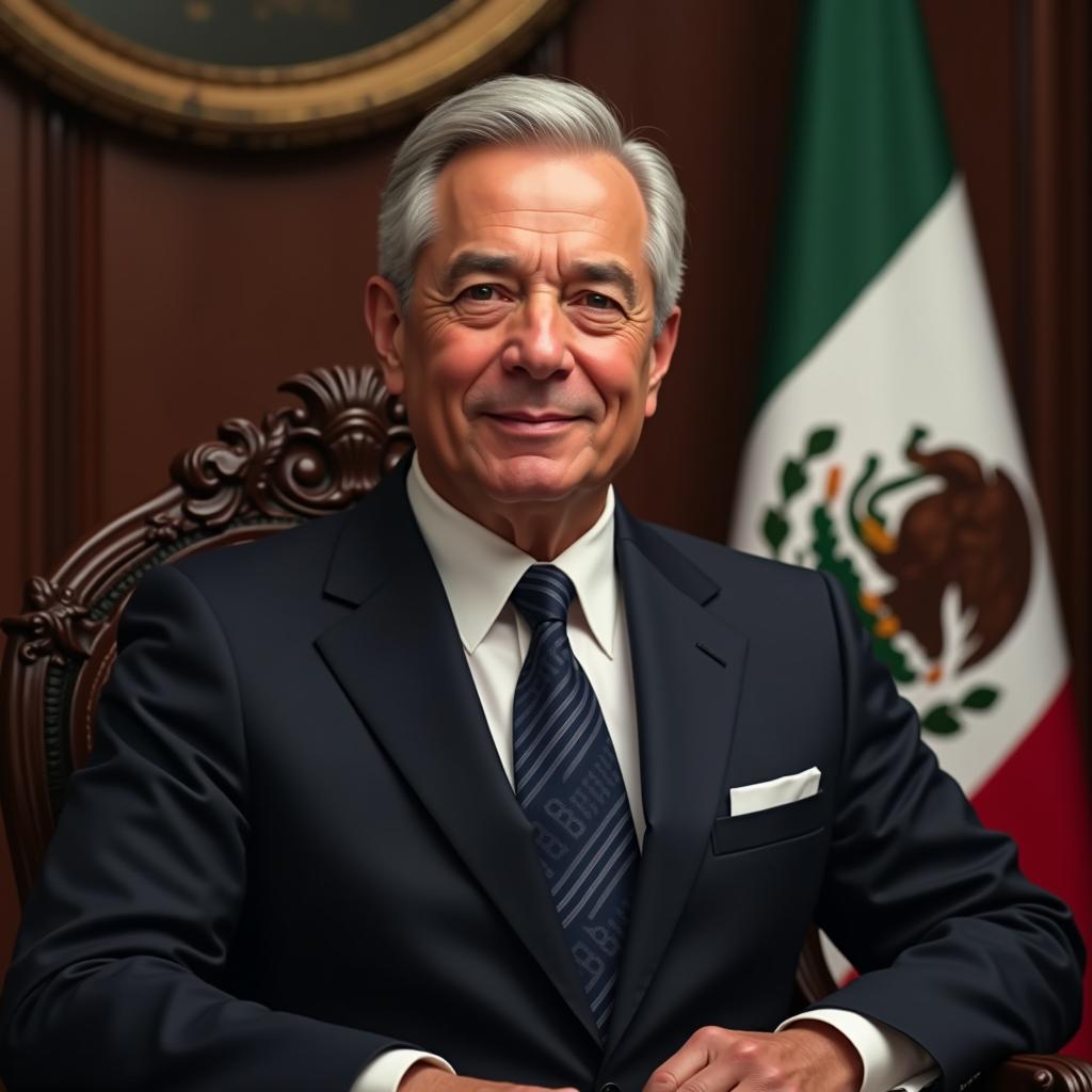 AI-created image of Andrés Manuel López Obrador