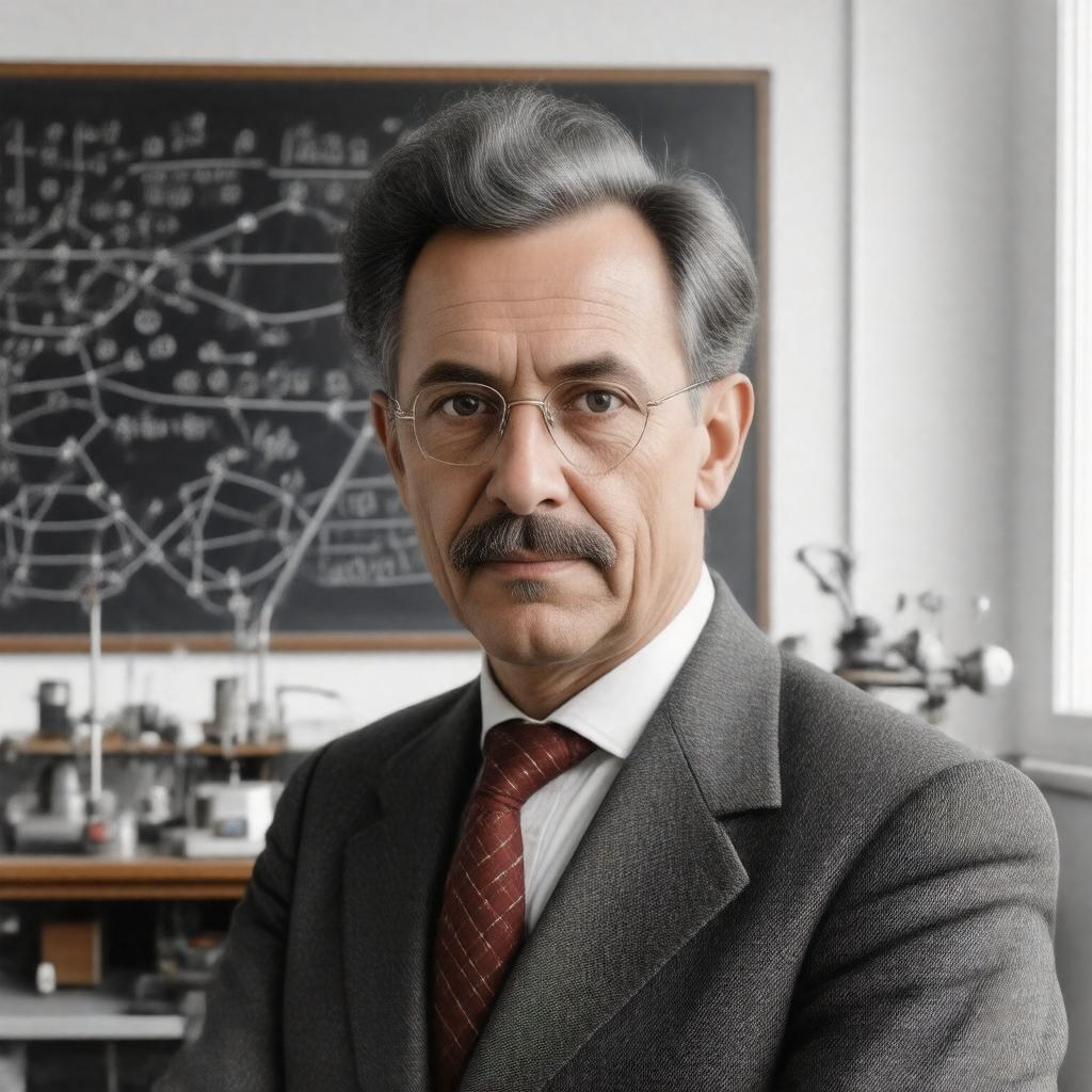 AI-created image of Andre Konstantin Geim
