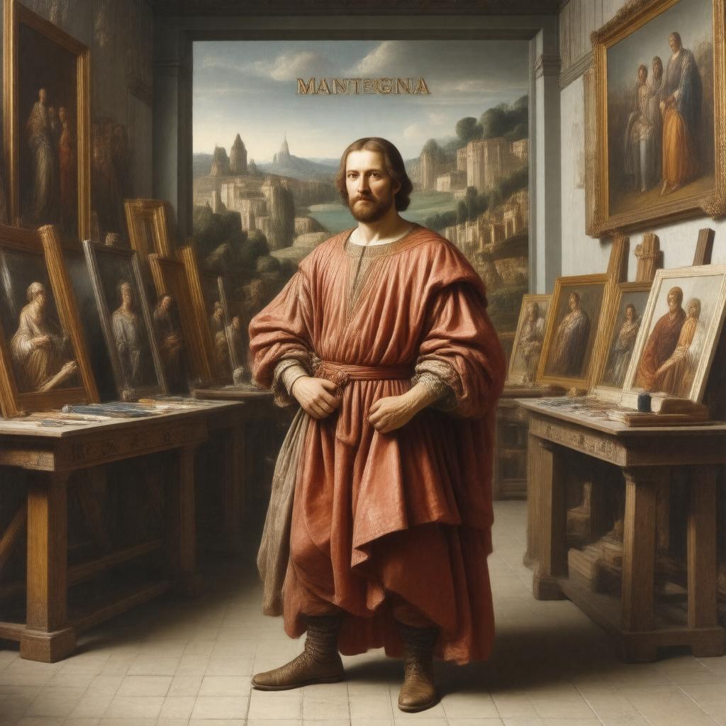 AI-created image of Andrea Mantegna