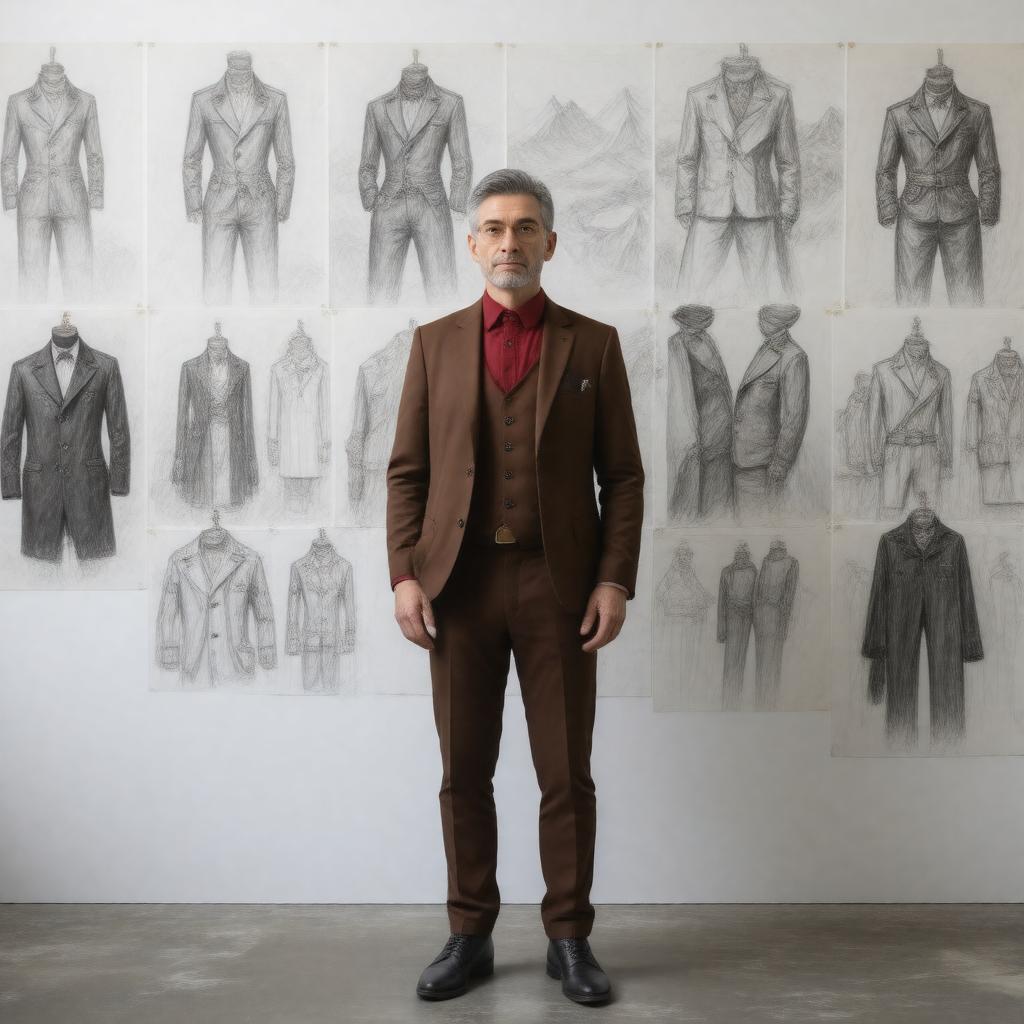 AI-created image of Andreas Kronthaler