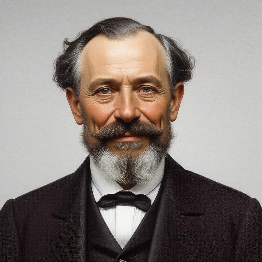 AI-created image of Andrei Tolstoy