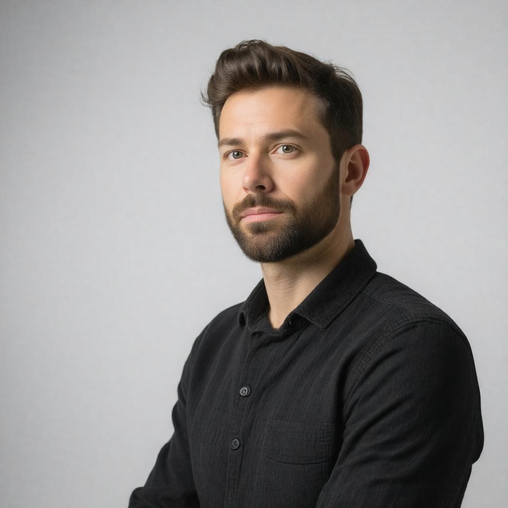 AI-created image of Andrew Brinker