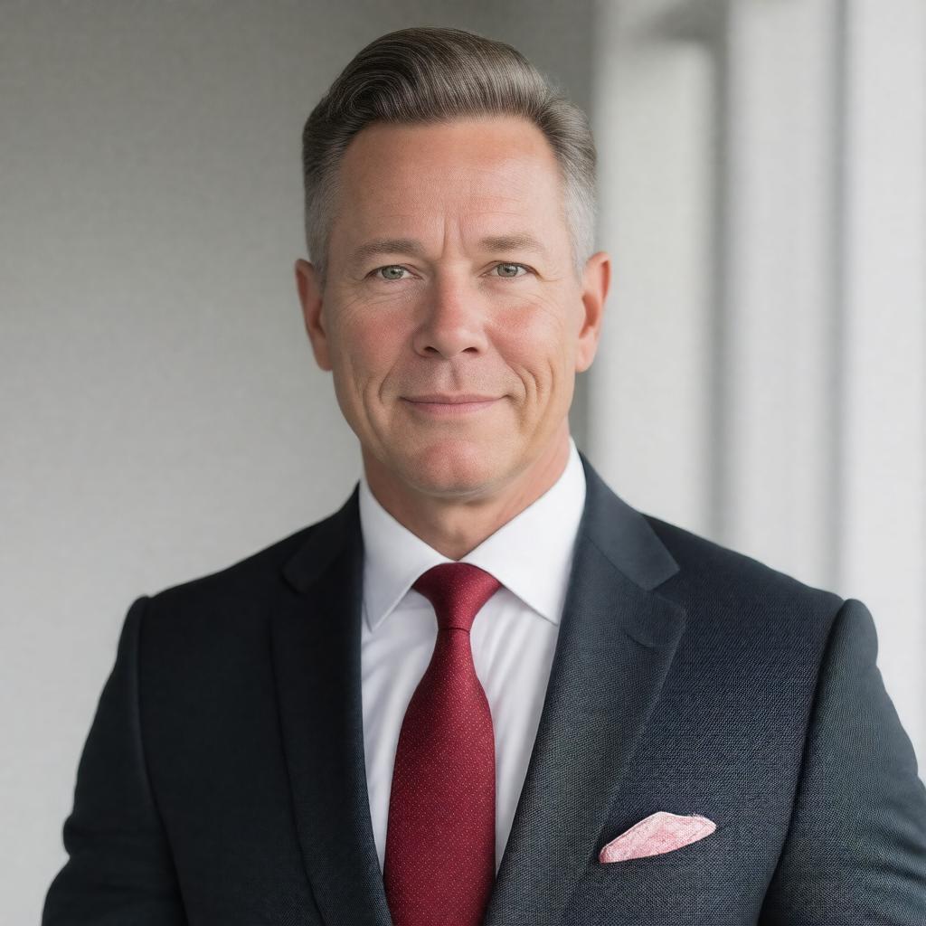 AI-created image of Andrew C. Taylor