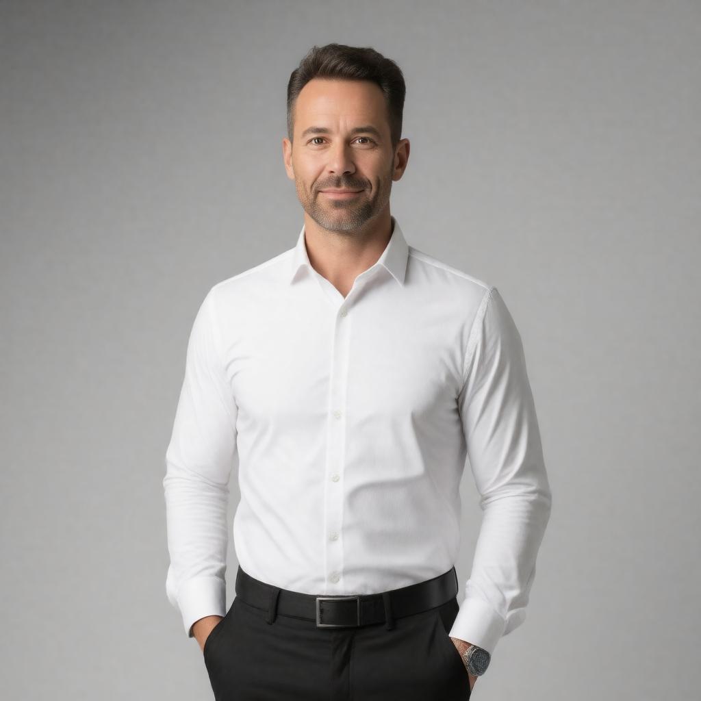 Click to view larger image AI-created image of Andrew Cate