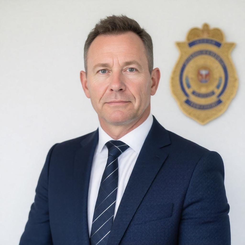 Click to view larger image AI-created image of Andrew Flanagan