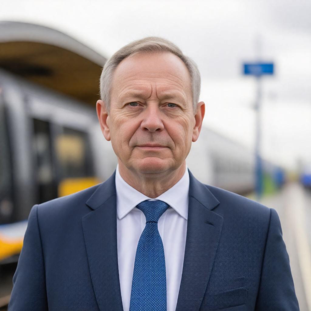 AI-created image of Andrew Haines