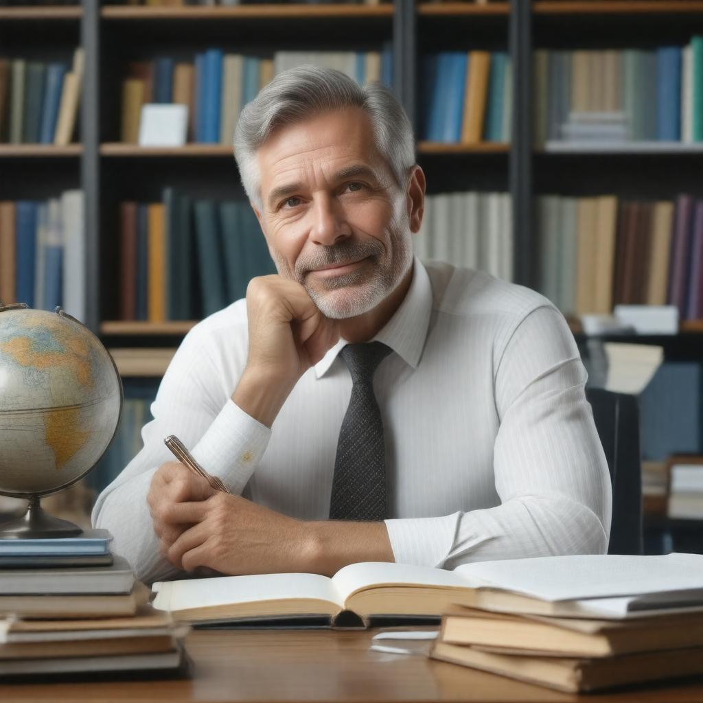 AI-created image of Andrew Hoffman