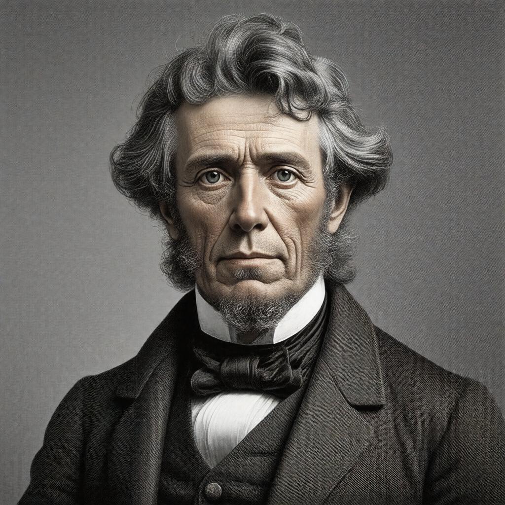 Click to view larger image AI-created image of Andrew Jackson Whitman