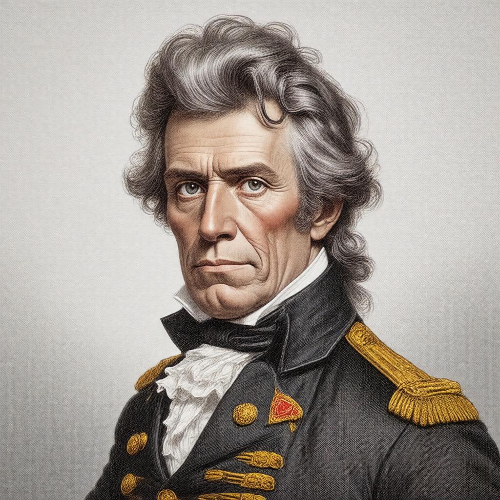 AI-created image of Andrew Jackson