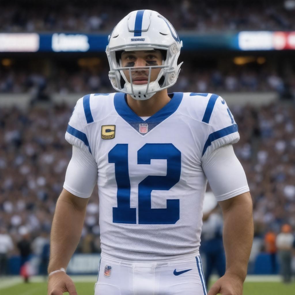 AI-created image of Andrew Luck