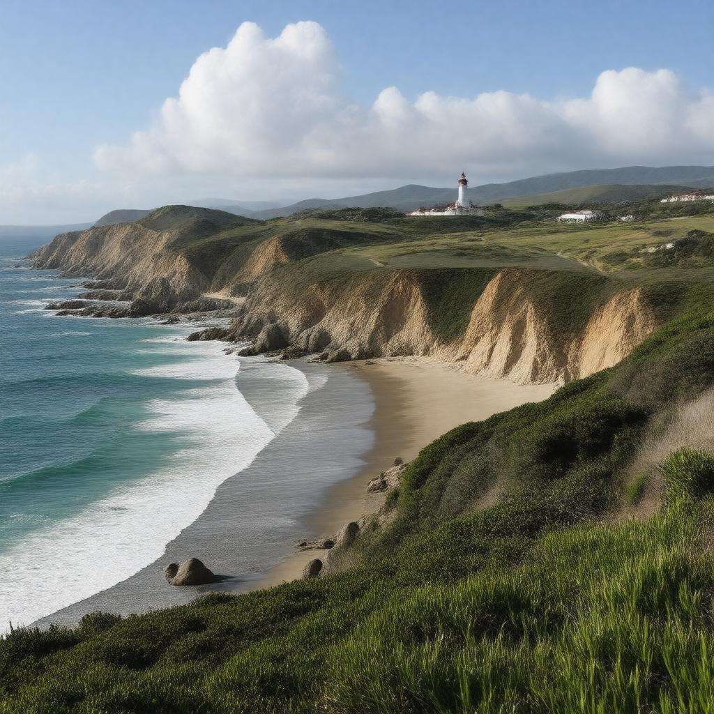 AI-created image of Andrew Molera State Park