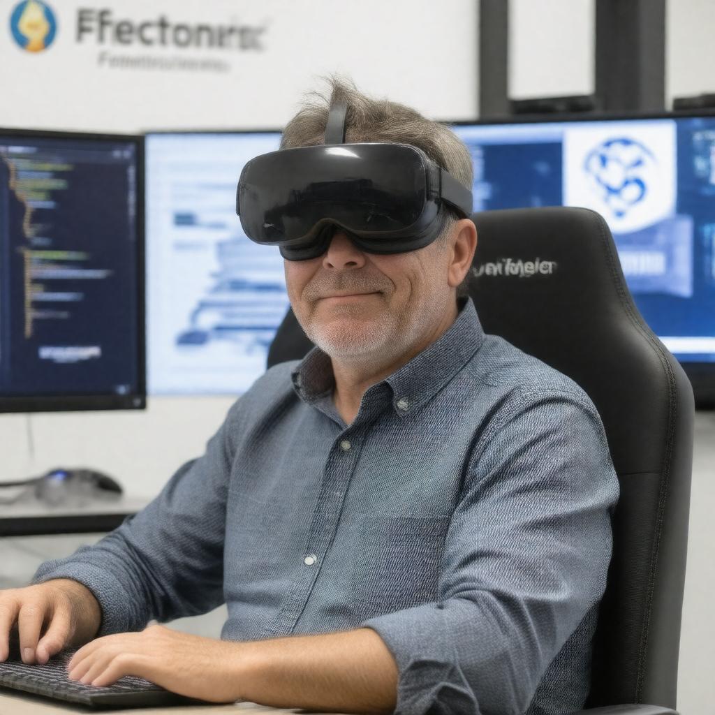 AI-created image of Andrew Pam