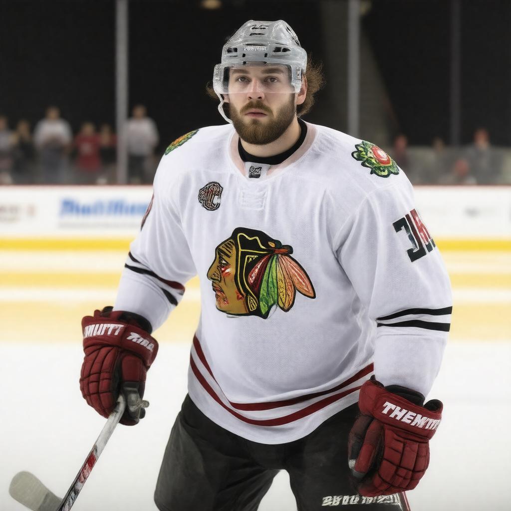 AI-created image of Andrew Shaw