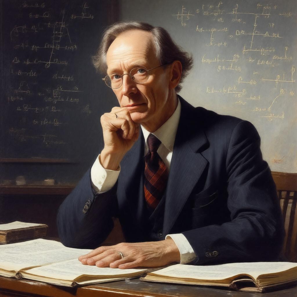 AI-created image of Andrew Wiles