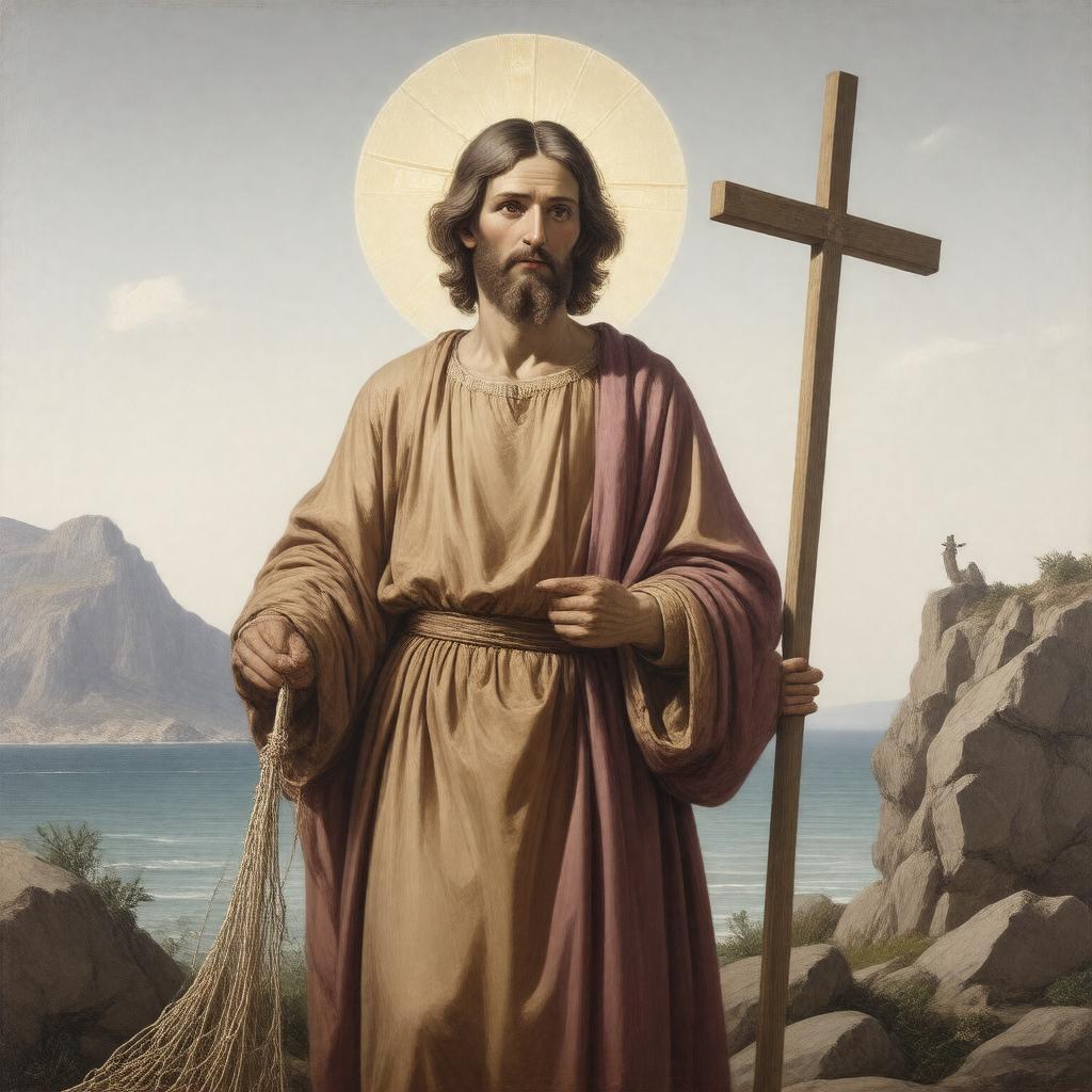AI-created image of Andrew the Apostle