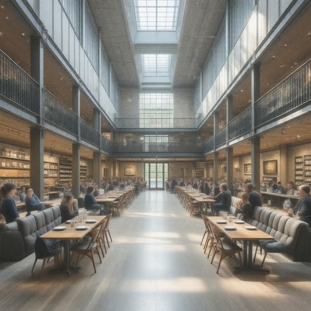 AI-created image of Andrews Commons