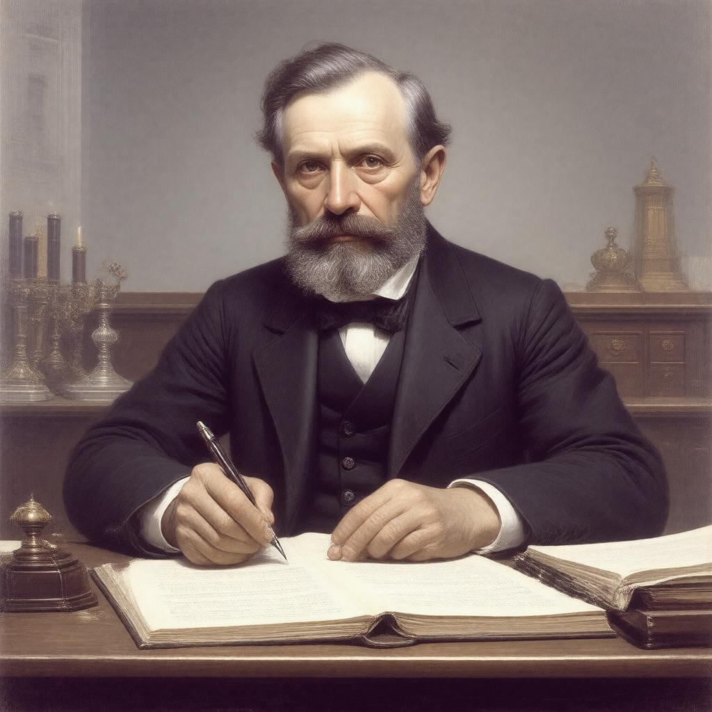 AI-created image of Andrey Markov