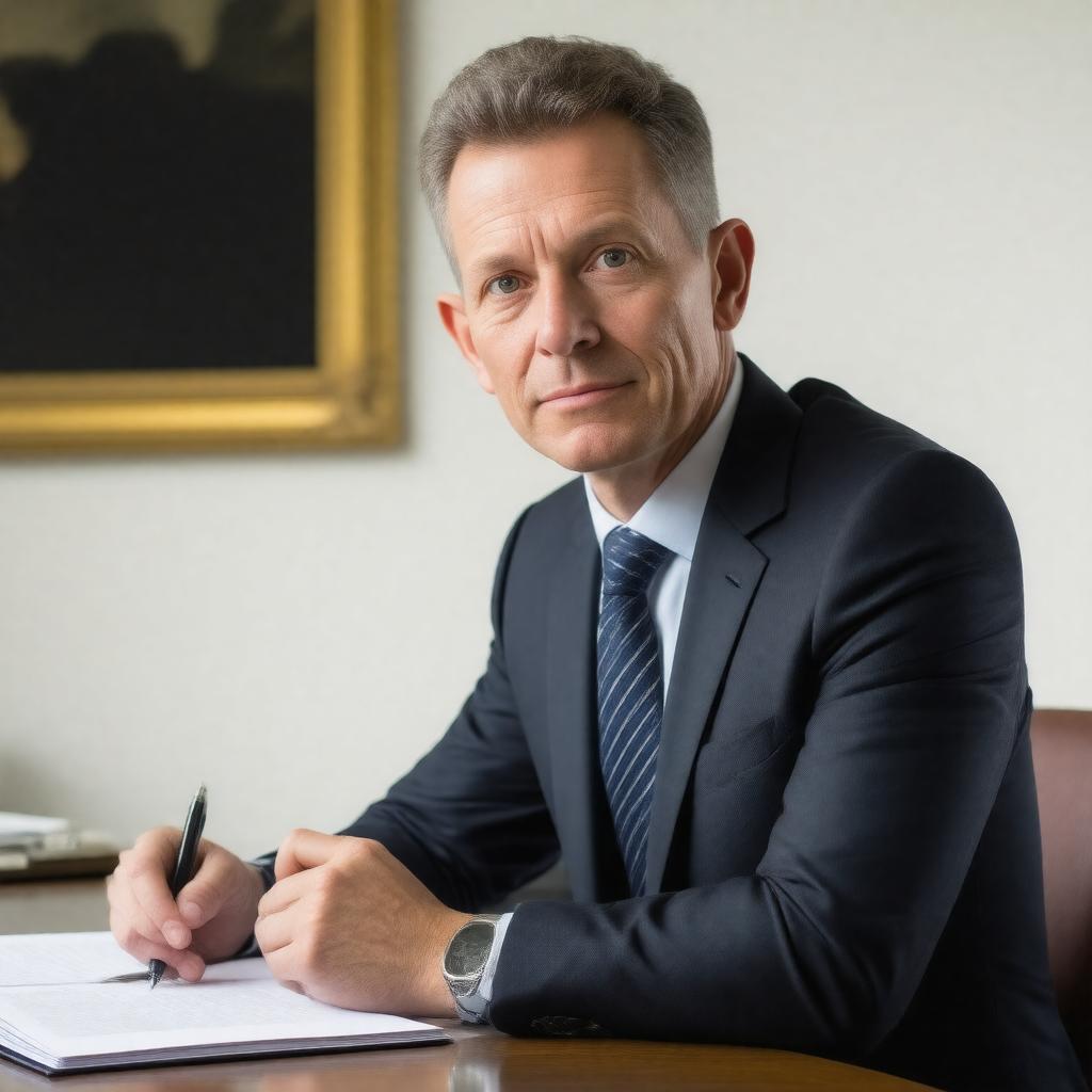 AI-created image of Andy Haldane