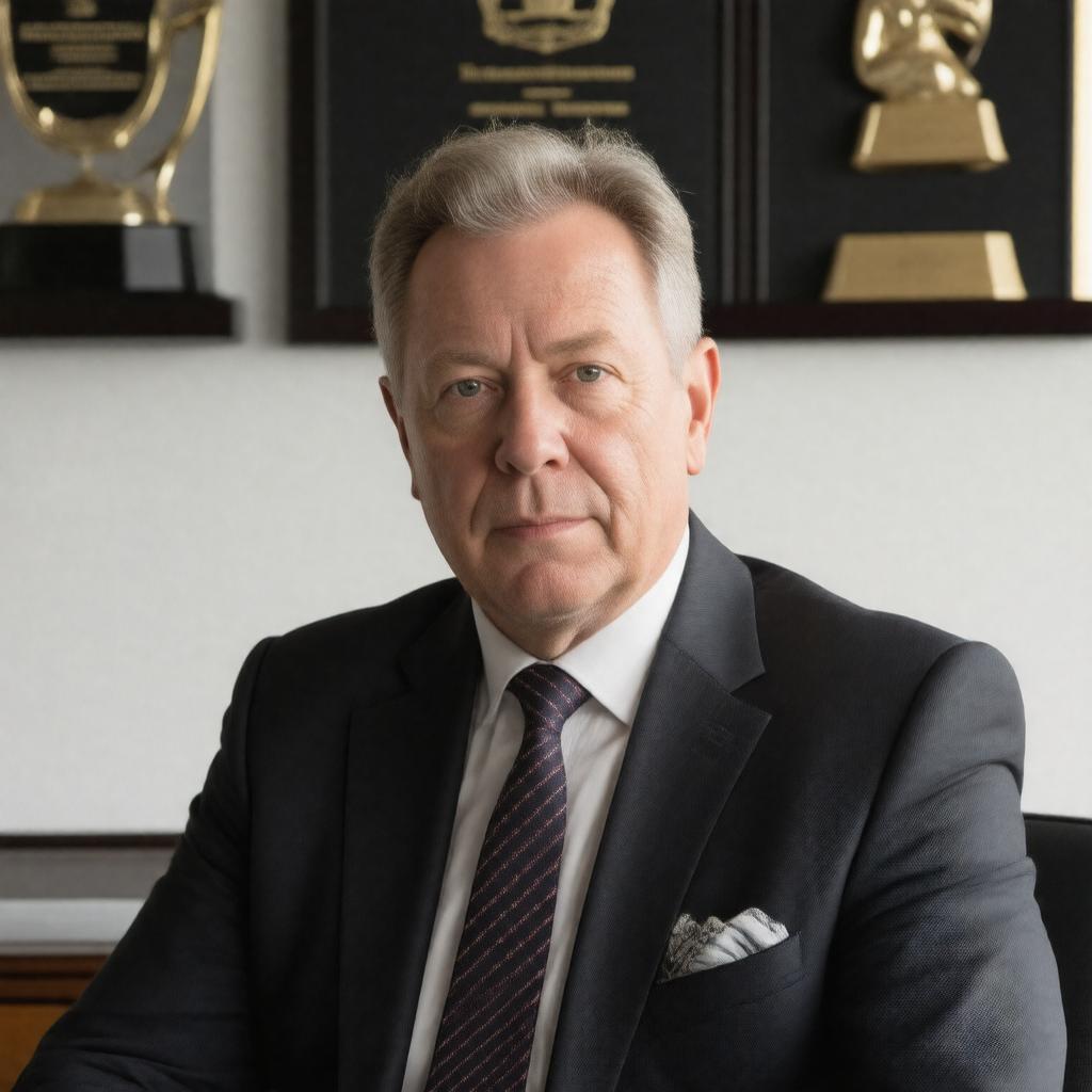 AI-created image of Andy Harries