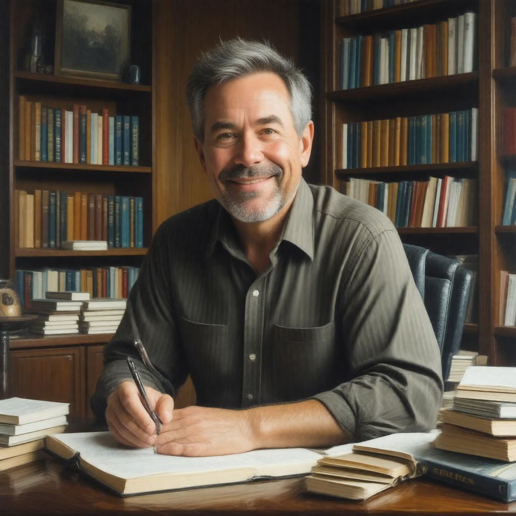 Click to view larger image AI-created image of Andy Koontz