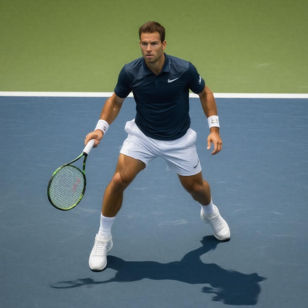 AI-created image of Andy Murray