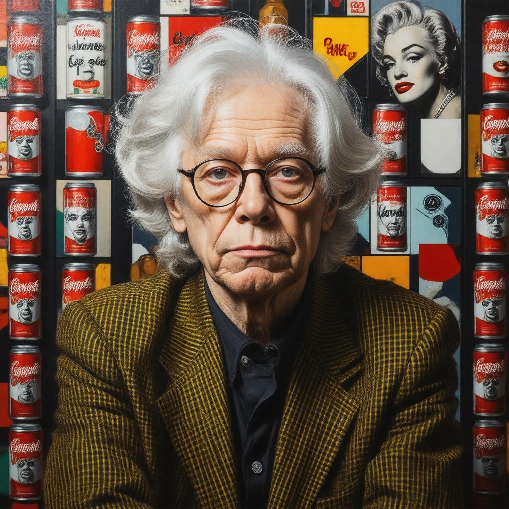 AI-created image of Andy Warhol