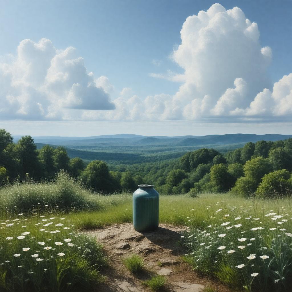 Click to view larger image AI-created image of Anecdote of the Jar