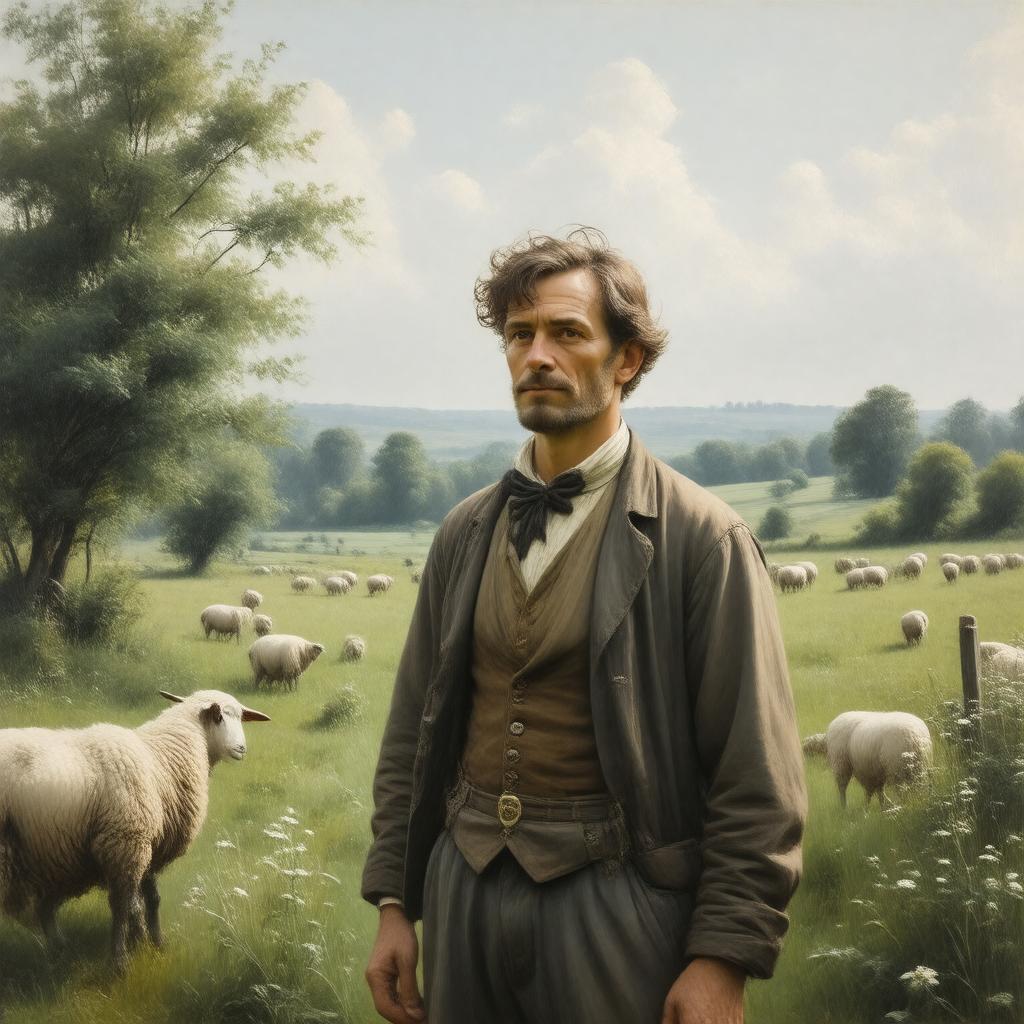 AI-created image of Angel Clare