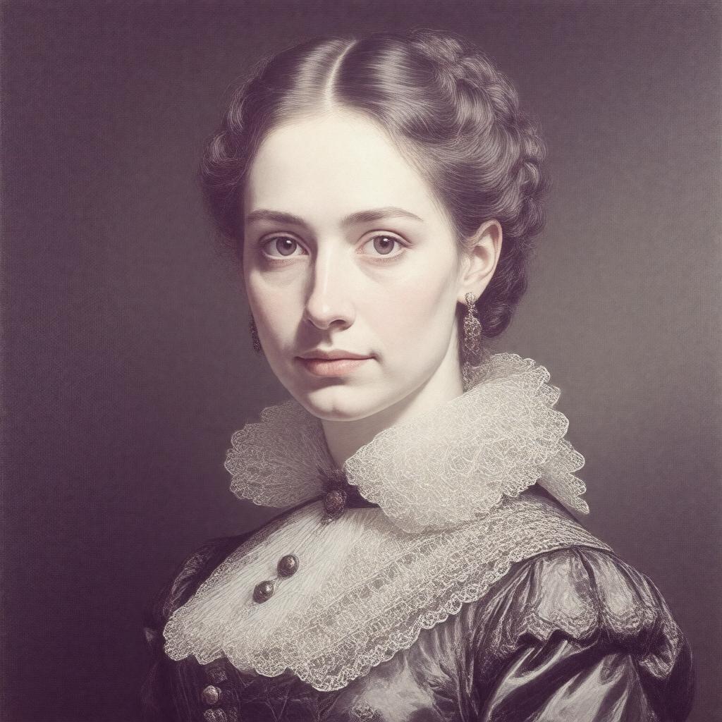 AI-created image of Angelica Hamilton