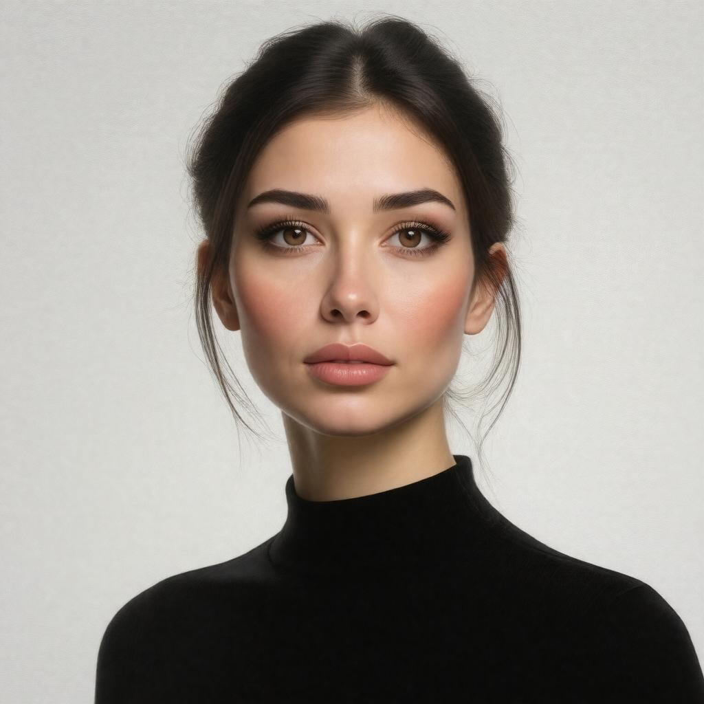 AI-created image of Angelina Tesla