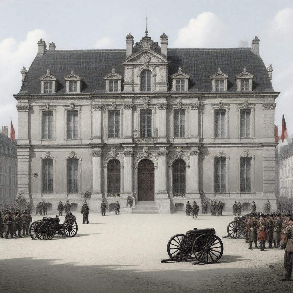 Click to view larger image AI-created image of Angers Military Academy