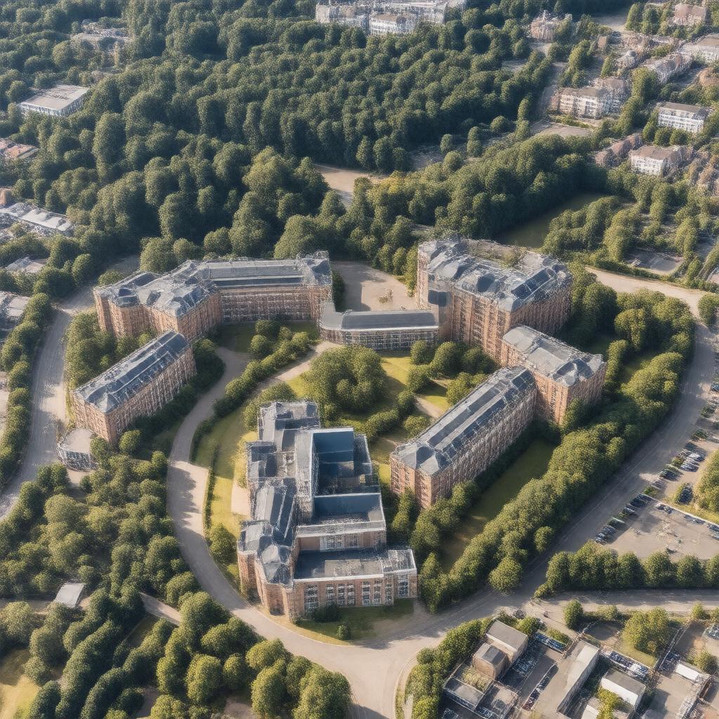 AI-created image of Anglia Ruskin University