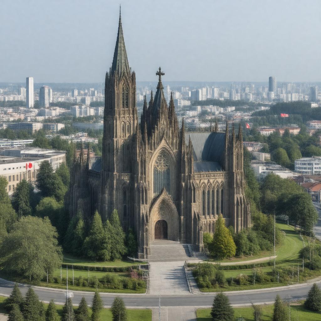 AI-created image of Anglican Church of Canada