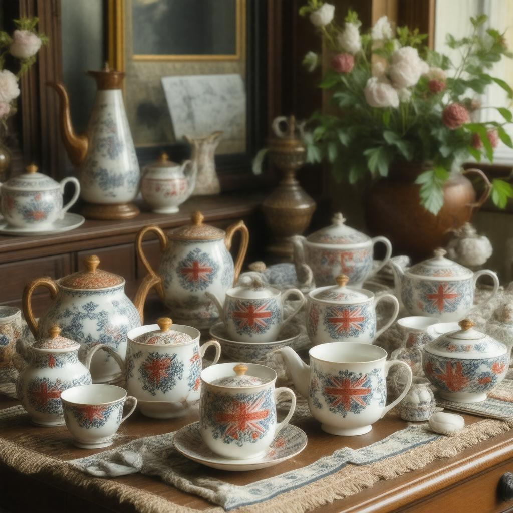 AI-created image of Anglophilia collection