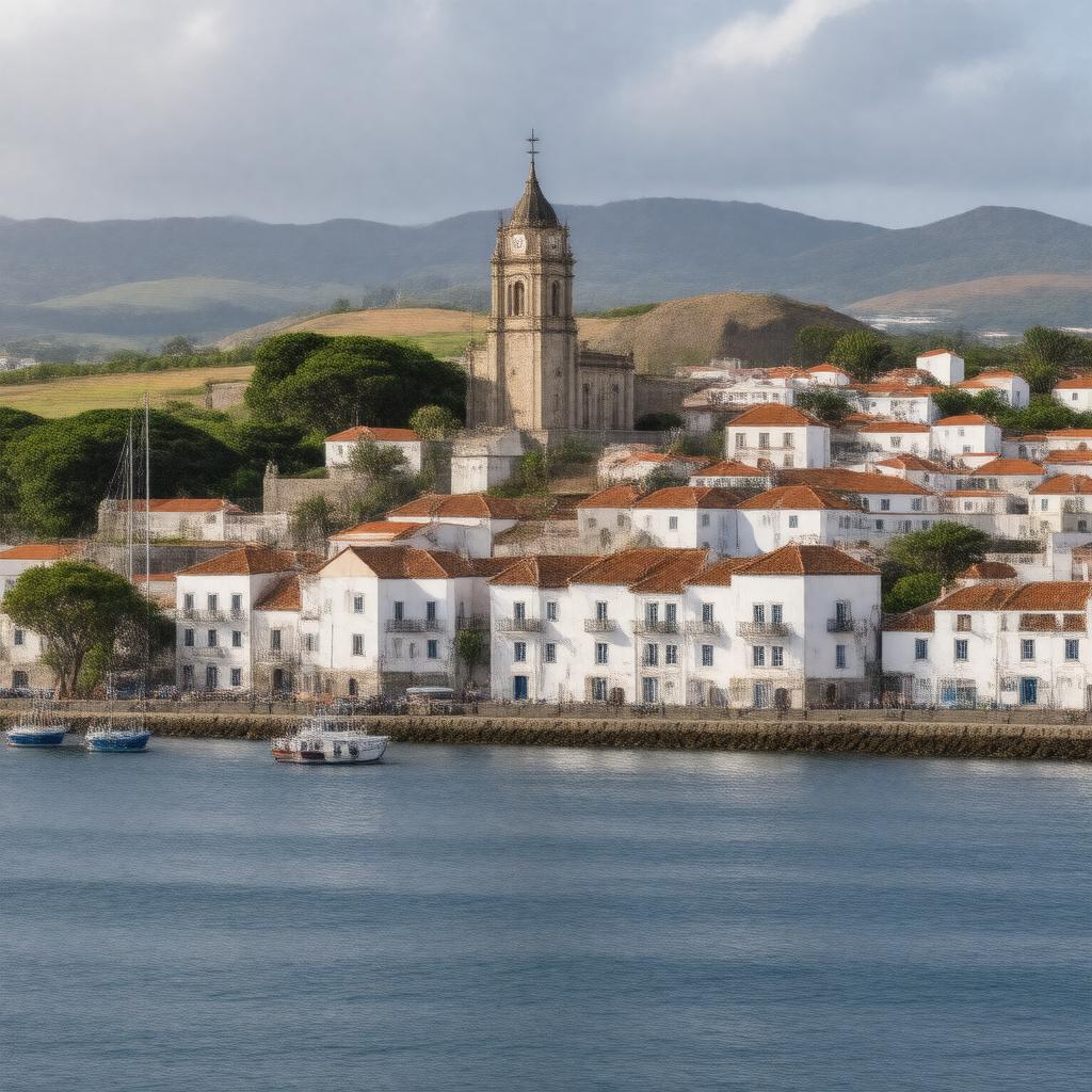 AI-created image of Angra do Heroísmo