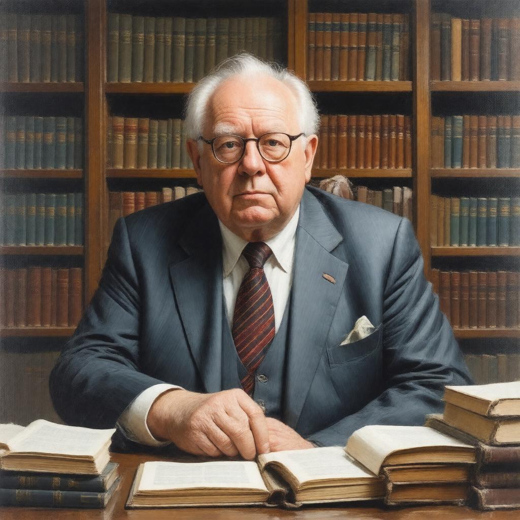 AI-created image of Angus Deaton