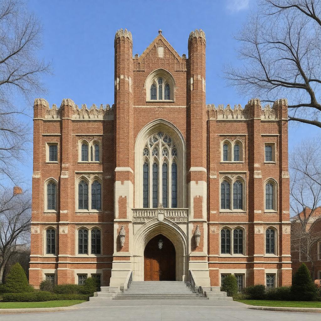 AI-created image of Anheuser-Busch Hall