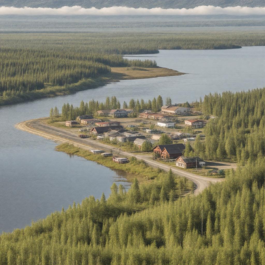 Click to view larger image AI-created image of Aniak