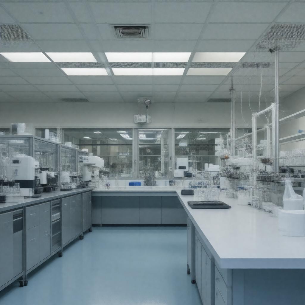 Click to view larger image AI-created image of Animal Diagnostic Laboratory