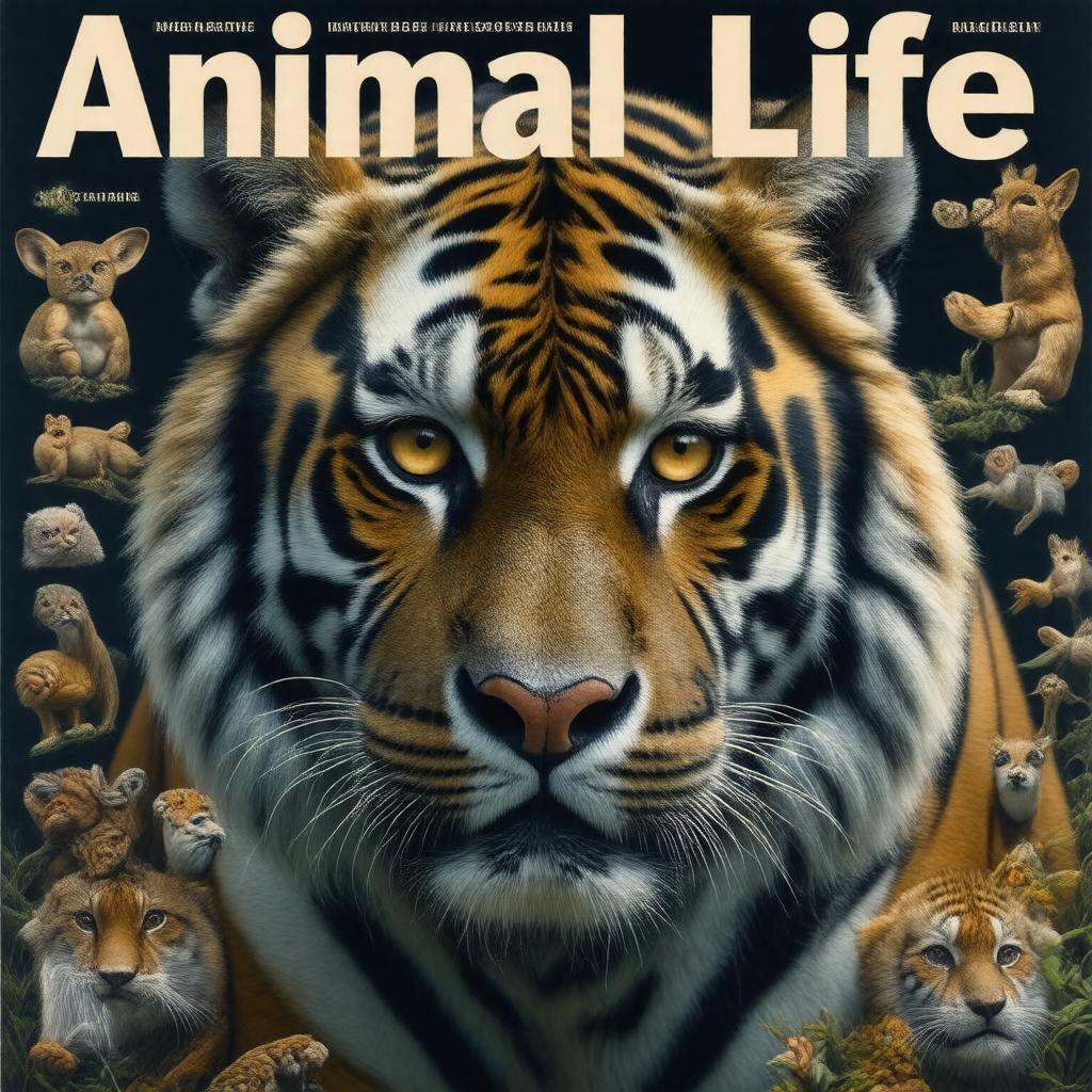 AI-created image of Animal Life magazine