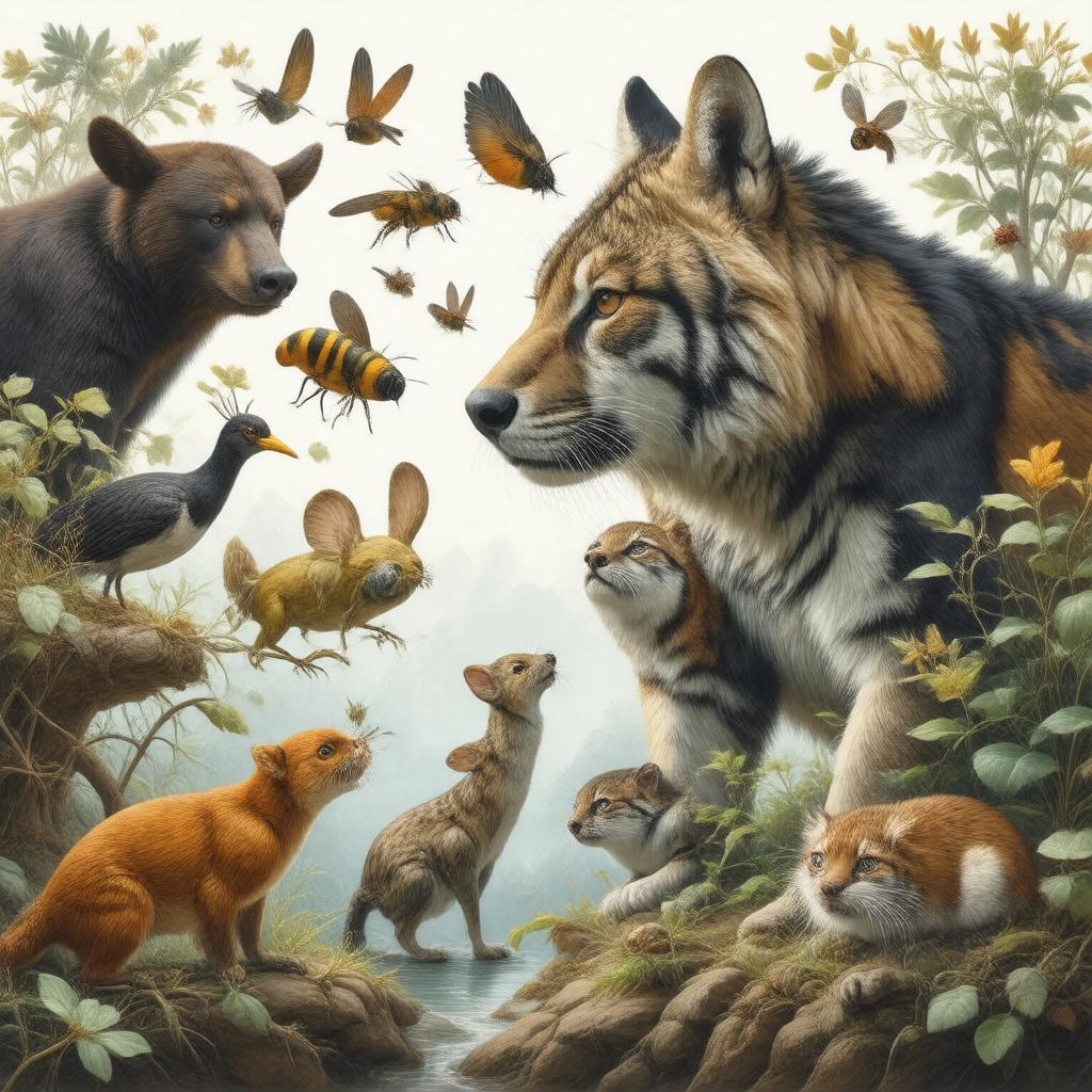 AI-created image of Animalia