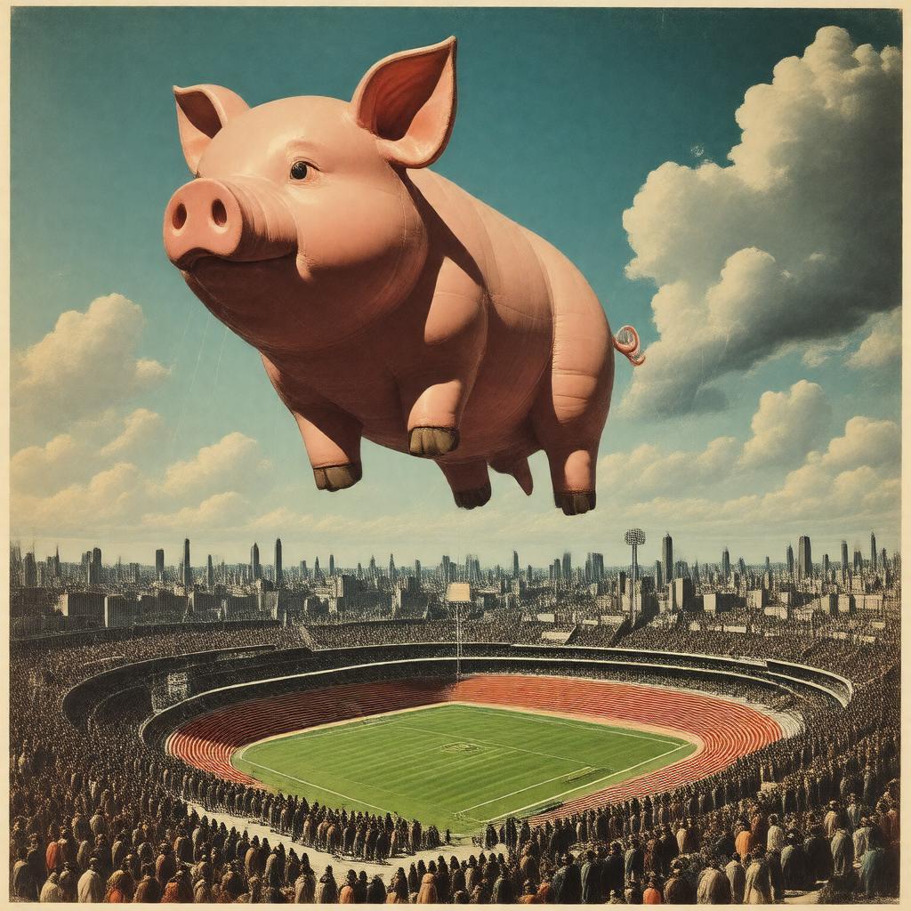 AI-created image of Animals (Pink Floyd album)