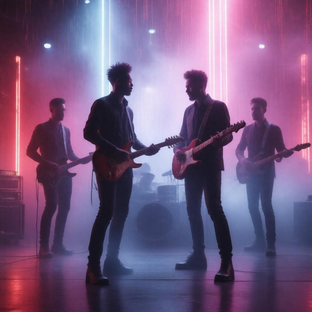 AI-created image of Animals as Leaders