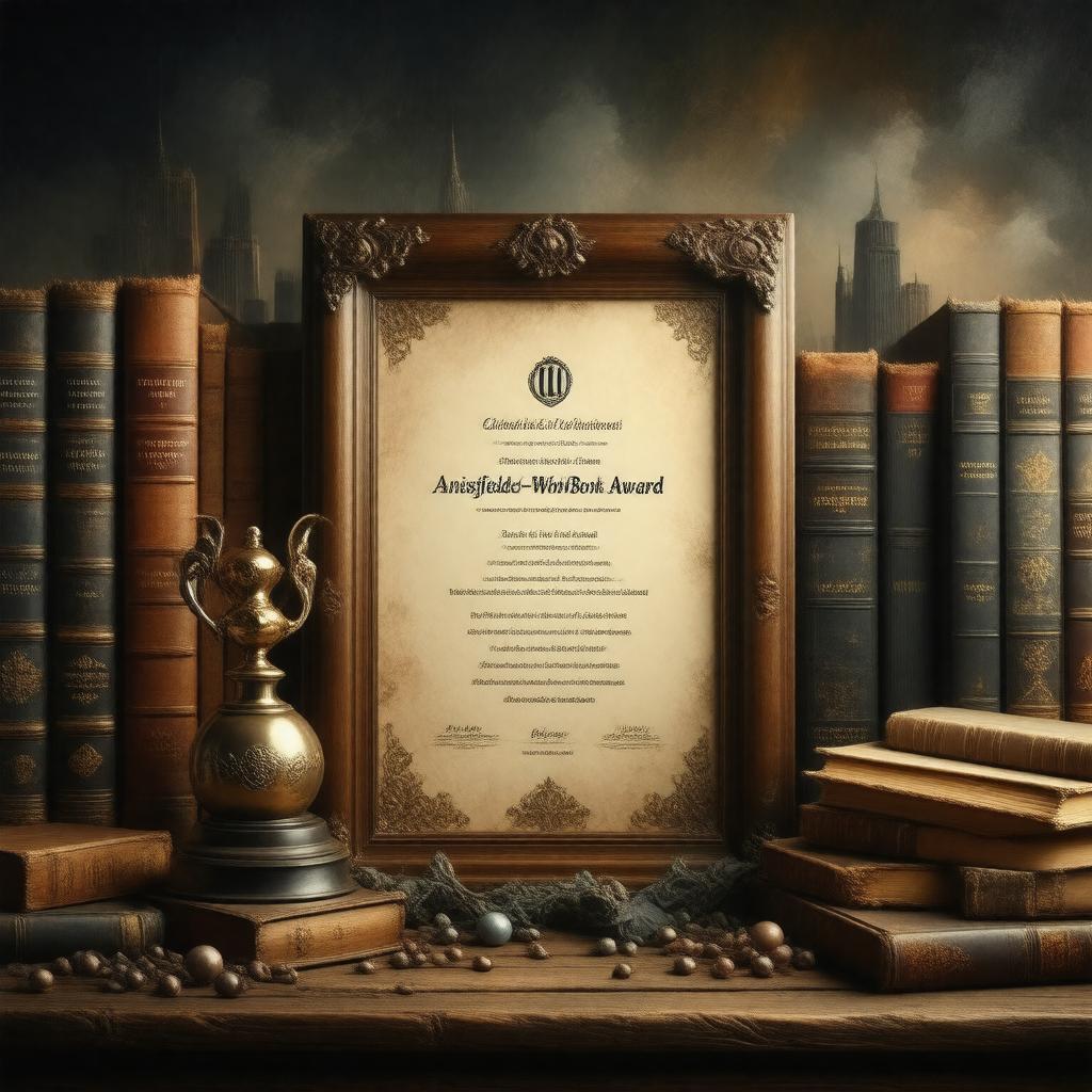 Click to view larger image AI-created image of Anisfield-Wolf Book Award