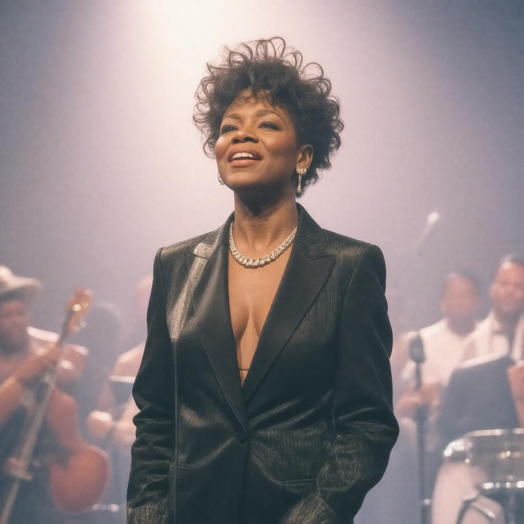 AI-created image of Anita Baker